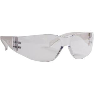 imageGrafix Lightweight Clear BreakResistant Plastic Safety Glasses Designed for Spray Paint Overspray Protection and Flying Debris One Size Fits