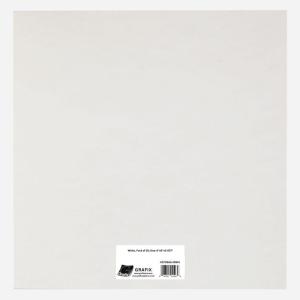 imageGrafix Medium Weight Chipboard  85quotx11quot Natural AcidFree 0057 Sheets Create ThreeDimensional Embellishments for Cards Papercrafts Mixed Media Home Dcor and More Pack of 6White  Pack of 25