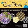 imageGrafix Opaque Craft Plastic  Opaque 010 Craft Plastic Film Durable and Flexible Film Perfect for DIY Crafts Mixed Media Fluid Art Watercolors and Stamping Black 9 x 12 Pack of 2512x12x0010