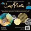 imageGrafix Opaque Craft Plastic  Opaque 010 Craft Plastic Film Durable and Flexible Film Perfect for DIY Crafts Mixed Media Fluid Art Watercolors and Stamping Black 9 x 12 Pack of 2512x12x0010