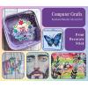 imageComputer Grafix Adhesive Backed Inkjet Film  SelfStick Printable Film for Creating Custom Journals Stickers Photos Jewelry and More Ink Jet Printers Only 85 x 11 Rainbow Pack of 50