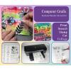imageComputer Grafix Adhesive Backed Inkjet Film  SelfStick Printable Film for Creating Custom Journals Stickers Photos Jewelry and More Ink Jet Printers Only 85 x 11 Rainbow Pack of 50