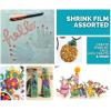 imageGrafix Shrink Film  85quotx11quot Sheets Design Your Art and Shrink It to Create Jewelry Embellishments Paper Crafts Gift Tags Ornaments and MoreClearMatteWhite